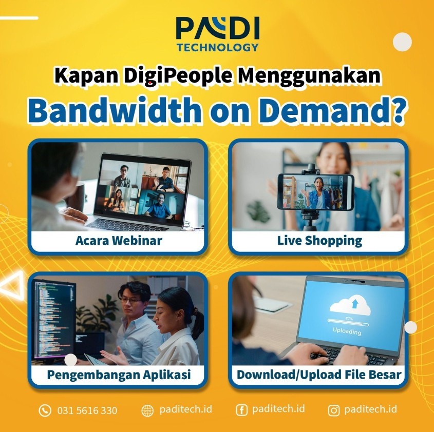 koneksi bandwitdh on demand bod