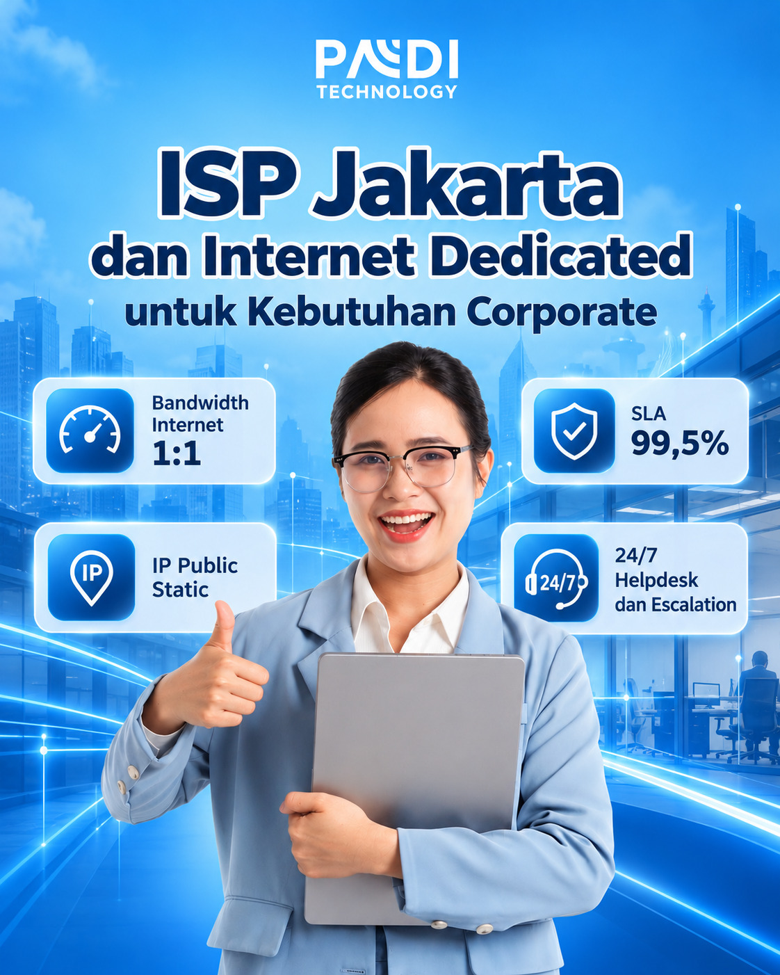 ISP Jakarta dan Internet Dedicated untuk Kebutuhan Corporate