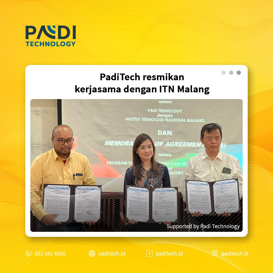 Padi Technology resmikan kerjasama dengan Institut Teknologi Nasional Malang